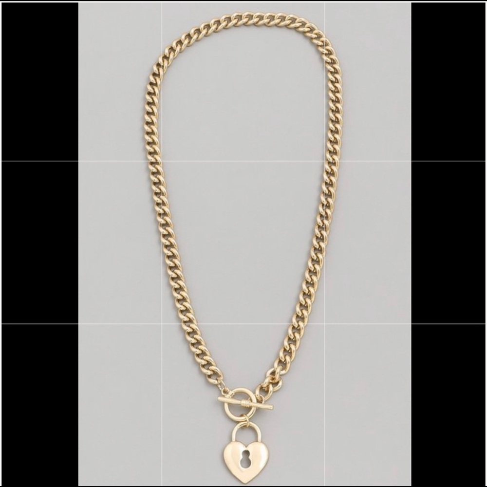 Lock necklace - Picture 3 of 3